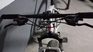 Bicicleta Fat Bike Blanca