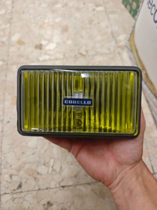 Faro Antiniebla Cristal Amarillo Carello