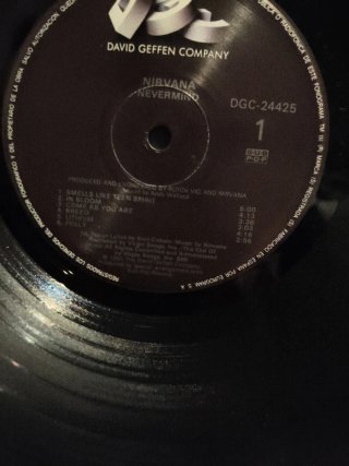 Vinilo Nirvana Nevermind 1 edición España ,eurogra