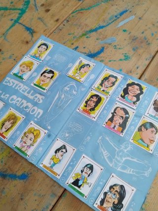 Álbum Caricaturas 22 - Cromos 1987