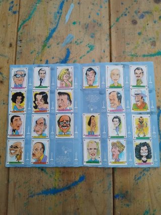 Álbum Caricaturas 22 - Cromos 1987