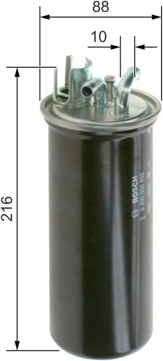 Bosch N6459 - Filtro diésel para vehículos