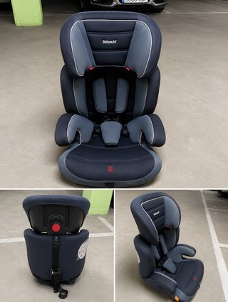 Silla de coche Babyauto gris y azul