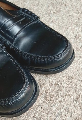 Mocasines Newport Piel Negro T40 Unisex