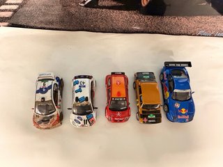 Pack 5 coches Scalextric