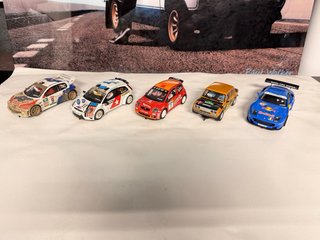 Pack 5 coches Scalextric