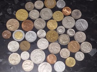 Lote monedas internacionales
