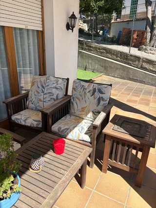 Conjunto Terraza: Sofá, Sillones y Mesas