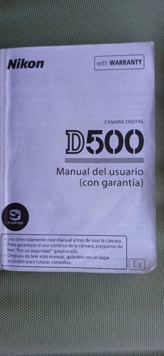 Nikon D500 "NUEVA CASI"