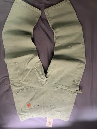 Pantalón Carhartt Ancho Verde