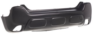 Paragolpes Trasero Negro Texturado para Citroen C3 AIRCROSS 2017