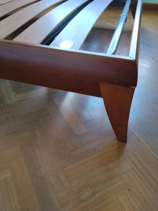 Estructura cama + somier madera Bo Concept