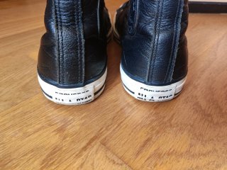 Converse CTAS Piel Negra Forro Polar