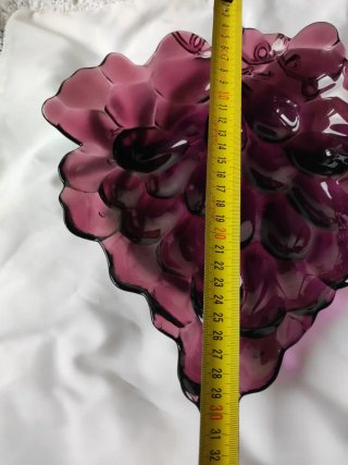 Centro de mesa uvas moradas