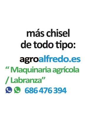 Chisel rastrojero 9 brazos con rulo de pinchos.