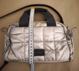 Bolso bandolera Parfois Dorado Metalizado Talla M