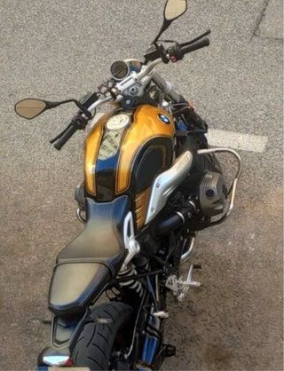 BMW RnineT Pure 2019 black storm/auruum
