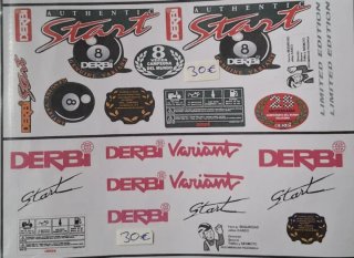 Adhesivos Derbi Variant Start
