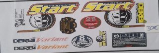 Adhesivos Derbi Variant Start