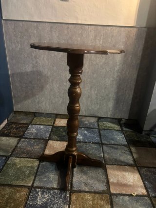 Mesa alta madera hostelería