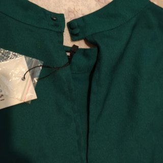 Vestido Tiffosi verde manga larga talla M