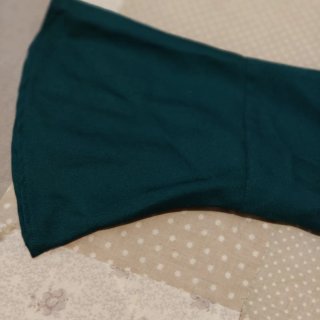 Vestido Tiffosi verde manga larga talla M