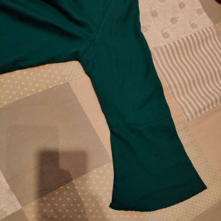 Vestido Tiffosi verde manga larga talla M
