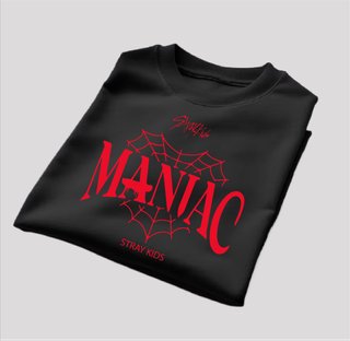 Stray Kids Maniac Camiseta Algodón Unisex Kpop M