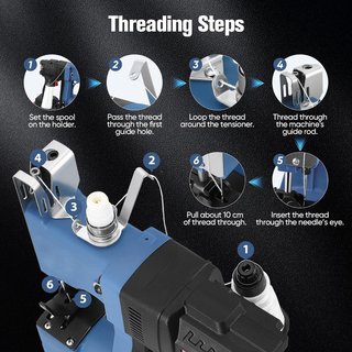 SIN ABRIR Máquina de Coser Bolsa Portátil 220W