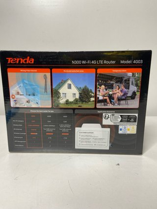 : Router Tenda 4G03 N300 Wi-Fi 4G LTE