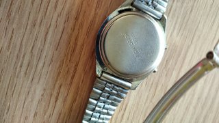 Reloj Creston LCD de pulsera vintage