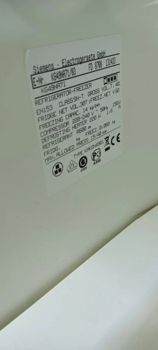 Nevera Siemens Acero Inoxidable