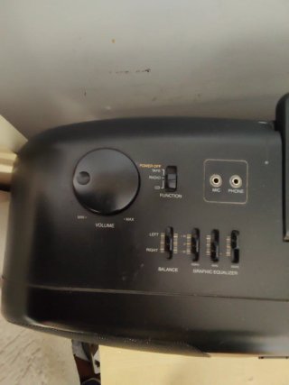 Daewoo Boombox Radio CD Cassette Recorder