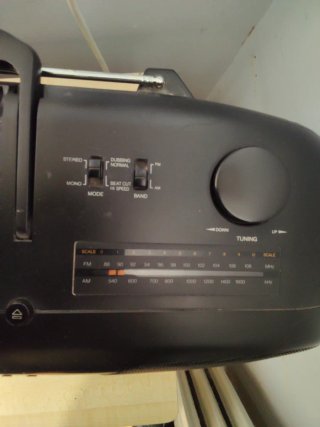 Daewoo Boombox Radio CD Cassette Recorder