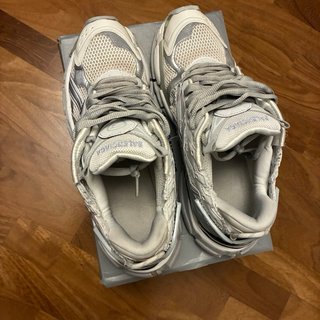 Balenciaga Runner Argento Bianco
