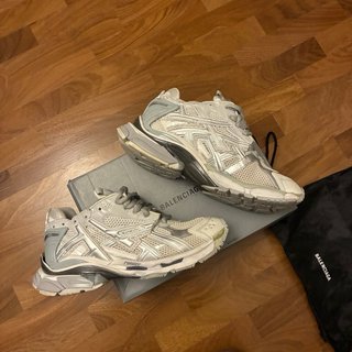 Balenciaga Runner Argento Bianco
