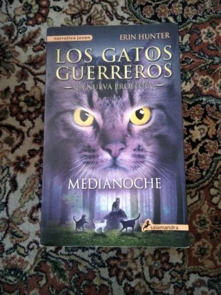 Lote 8 libros los gatos guerreros