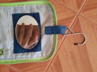 Borsa da viaggio per bambini con due zebre