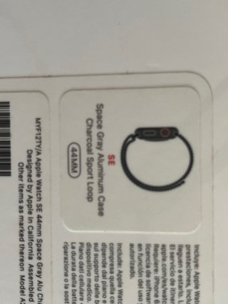 Apple Watch SE 1ª Gen Negro gps celullar
