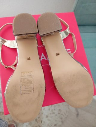 Zapatos de fiesta Mariamare tacón ancho plataforma