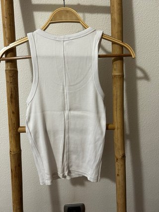 Camiseta Zara Blanca Talla M