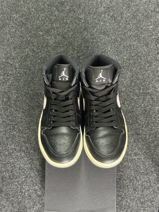 Nike Jordan 1 Mid 38 Nero Bianco