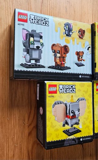 LEGO Brickheadz 40792 + 40793 + 40798 + 40749