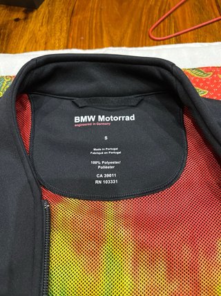 Chaleco BMW Motorrad Talla S Negro