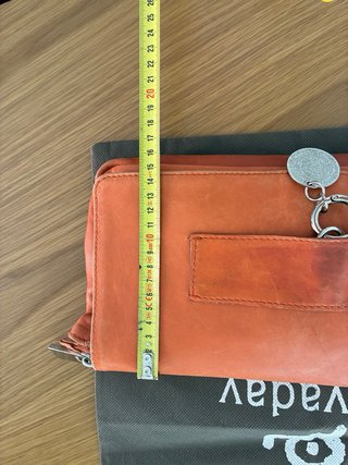 Bolso de piel Dayadays naranja