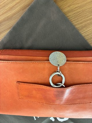 Bolso de piel Dayadays naranja