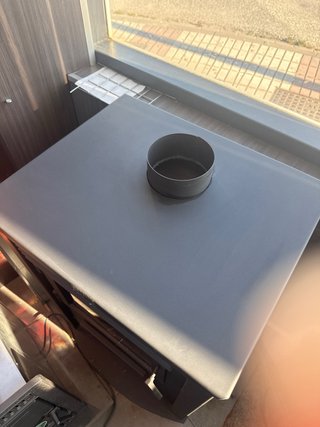 Estufa leña hierro fundido 14kw