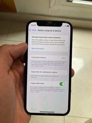 iPhone Apple Negro Estropeado