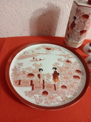 Servizio Sake Giapponese Vintage