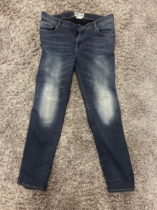 Pantalones Vaqueros Moto Helstons Azules